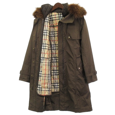 バーバリー ロンドン BURBERRY LONDON 良品 3WAY コート 中綿 