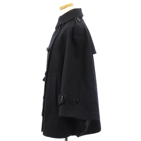 バーバリーブリット BURBERRY BRIT ケープ ポンチョ ショート コート 