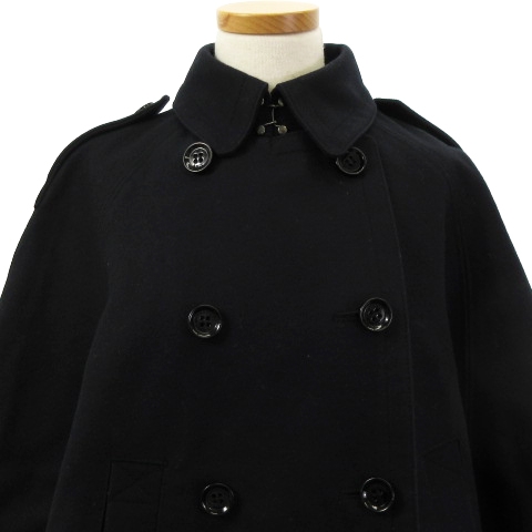 バーバリーブリット BURBERRY BRIT ケープ ポンチョ ショート コート 