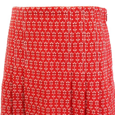 未使用品 グッチ GUCCI 20AW デイジー ジャガード プリーツ スカート  