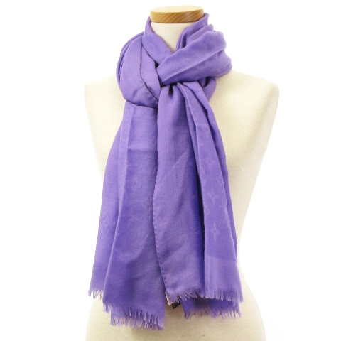 ルイヴィトン LOUIS VUITTON モノグラム 大判 ストール ショール  