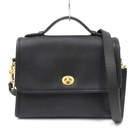 コーチ COACH オールド ショルダー バッグ ハンド 2way ターンロック 