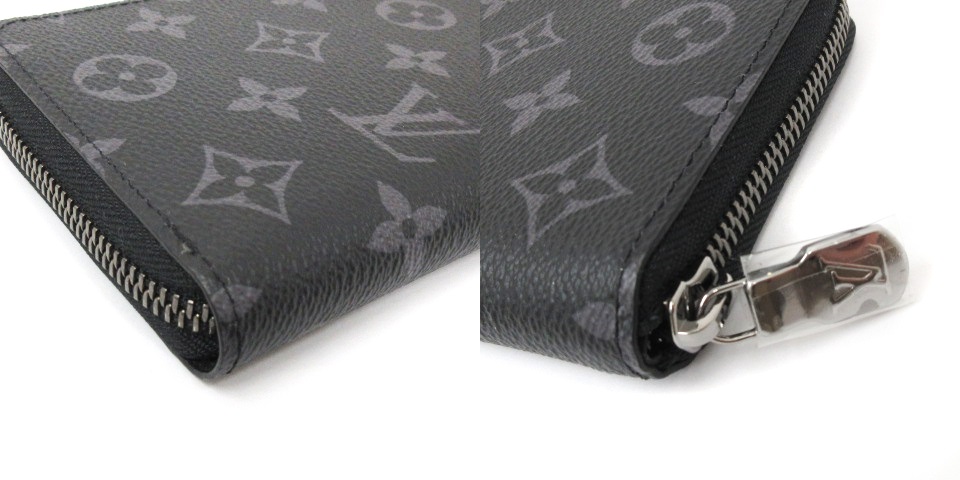 未使用品 ルイヴィトン LOUIS VUITTON モノグラムエクリプス ジッピー 