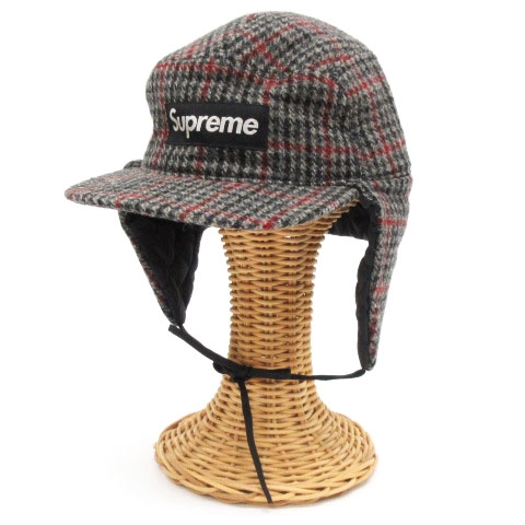 Supreme フライトキャップ Woolrich製 緩く 