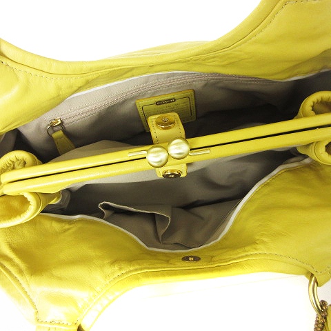 コーチ COACH パーカー レザー サッチェル ショルダーバッグ  