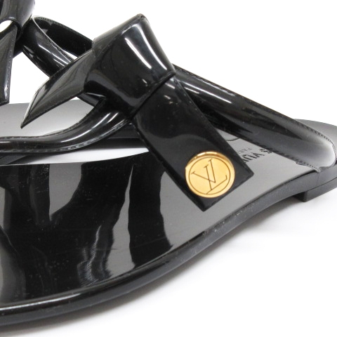 ルイヴィトン LOUIS VUITTON トング サンダル フラット ラバー