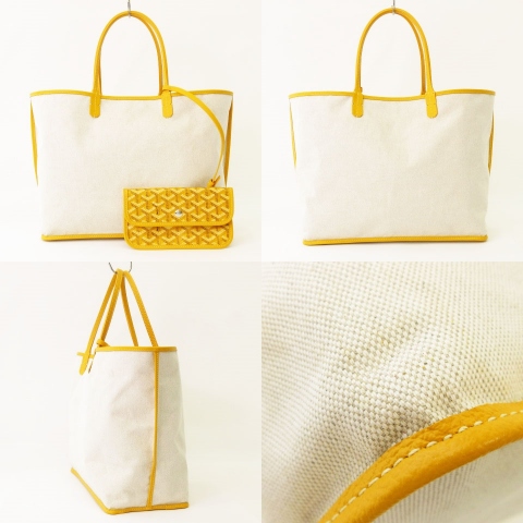 ゴヤール GOYARD 美品 22年製 サンルイ PM リバーシブル トートバッグ  