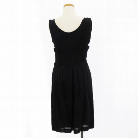 美品　See by Chloé ブラックノースリーブドレス SEE BY CHLOE クロエブラック ノースリーブドレス