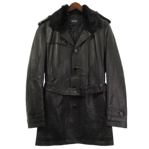 バーバリーブラックレーベル BURBERRY BLACK LABEL 良品 トレンチ