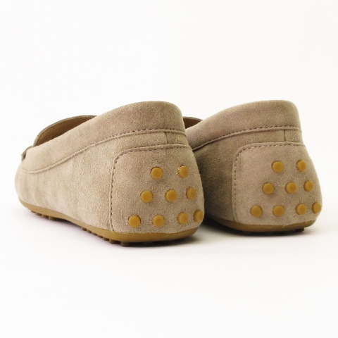 【美品】ラルフローレン　ドライビングシューズ　ローファー　レザー　ベージュ ローレンラルフローレン LAUREN RALPH LAUREN 美品 ローファー