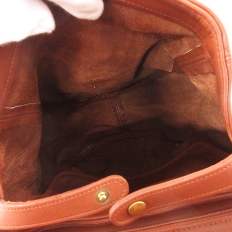 コーチ COACH 4134 オールド レザー リュック デイパック フラップ 茶  