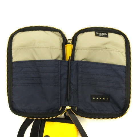 ポーター PORTER MARNI マルニ コラボ HOLDING ZIP WALLET 