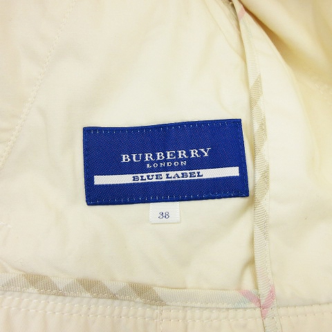 バーバリーブルーレーベルコート38サイズburberry blue label BURBERRY BLUE LABEL バーバリーブルーレーベル コート ウール