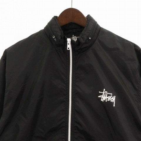 ステューシー STUSSY ジャケット ジップアップ フード ロゴ