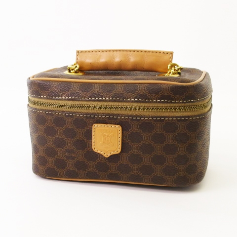 セリーヌ CELINE ミニ バニティバッグ コスメポーチ ワンハンドル 