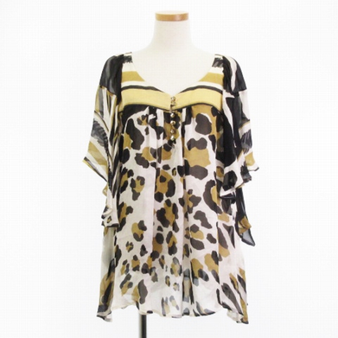 クラスロベルトカヴァリ class roberto cavalli ブラウス カットソー 