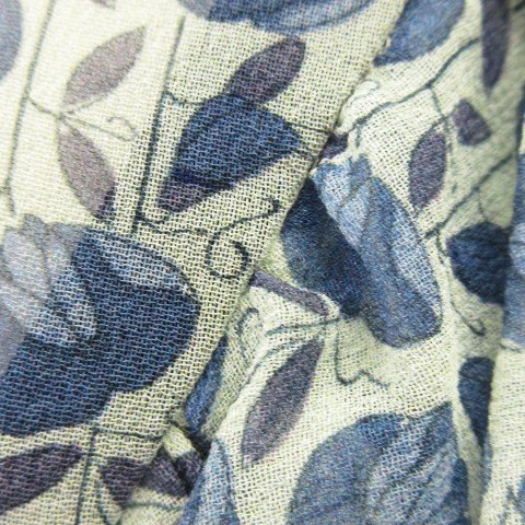 ドゥロワー Drawer 美品 21SS シルク フラワープリント フリル 