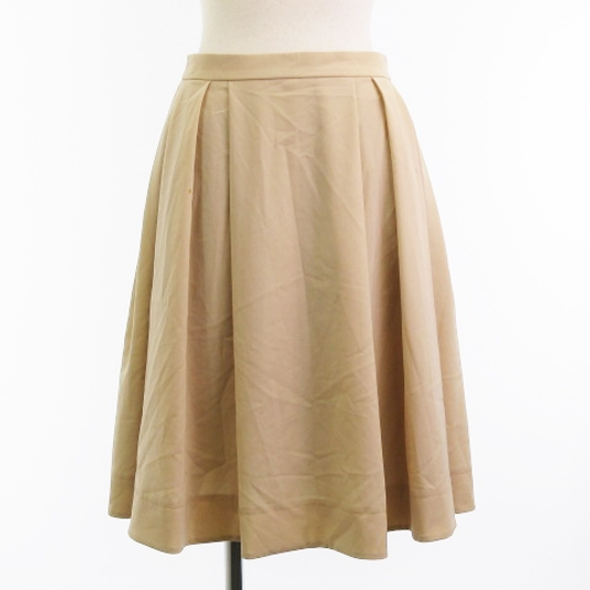 フォクシーニューヨーク FOXEY NEW YORK タック フレア スカート ひざ  