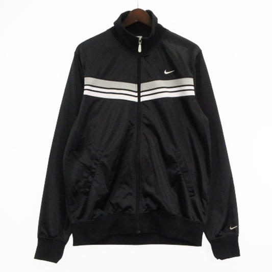 ナイキ NIKE トラックジャケット ジャージ ジップアップ 127291 黒 