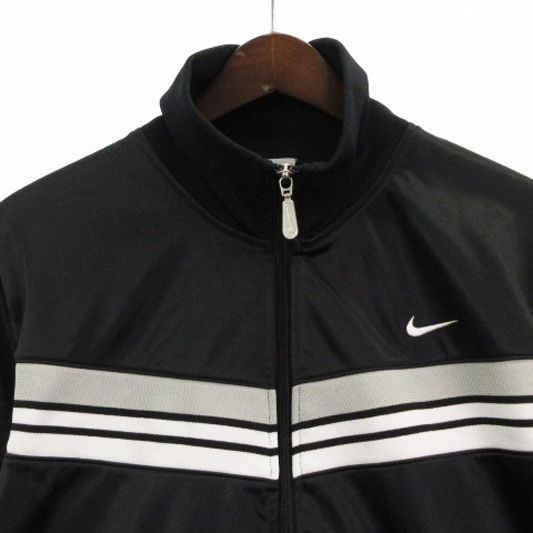 ナイキ NIKE トラックジャケット ジャージ ジップアップ 127291 黒 