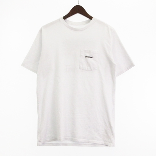 パタゴニアpatagonia☆Tシャツ白☆サイズM試着のみ パタゴニア