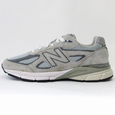 ニューバランス　M990GL4　26cm　USA製 Men's New Balance 990V4 Size 11 Sneakers Shoes Gray Made in