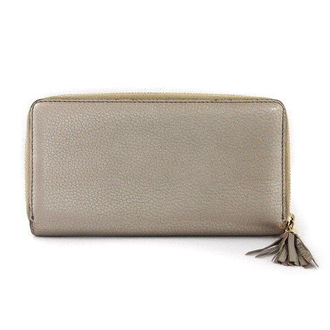 専用品‼️ GUCCI グッチ　長財布 ラウンドファスナー　ソーホー　タッセル グッチ 長財布 ソーホー インターロッキング ラウンドファスナー タッセル