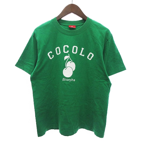 ココロブランド COCOLO BLAND チェリープリント Tシャツ カットソー  