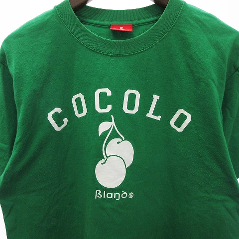 ココロブランド COCOLO BLAND チェリープリント Tシャツ カットソー  