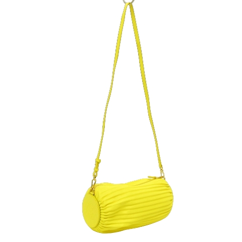 ロエベ LOEWE 美品 ブレスレットポーチ ショルダー プリーツナパ 