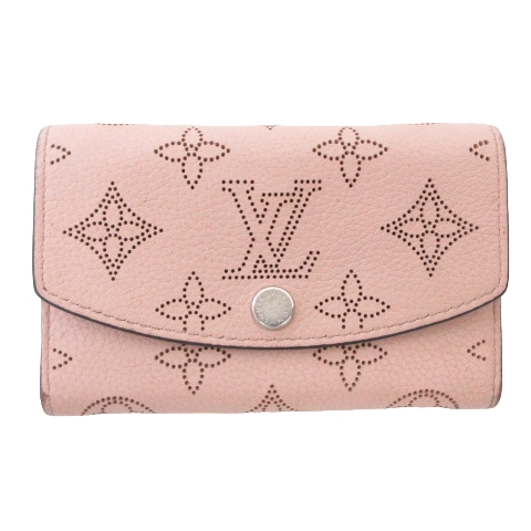 ルイヴィトン LOUIS VUITTON マヒナ ポルトモネ アナエ 二つ折り財布  