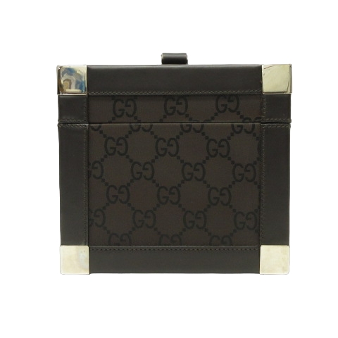 グッチ GUCCI 希少 バニティバッグ BOX メイクボックス ハンド GGロゴ 