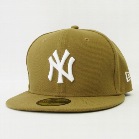 New Era 59FIFTY MLB ヤンキース　ベージュキャップ 7 1/4 59FIFTY MLB Jacquard ニューヨーク・ヤンキース ベージュ