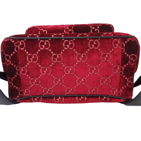 グッチ GUCCI 美品 GGベルベット スモールバックパック 574942 