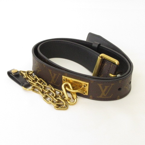 ルイヴィトン LOUIS VUITTON サンチュール シグネチャー チェーン  