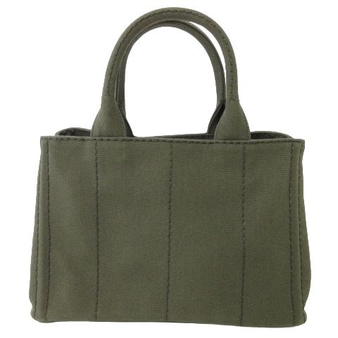 PRADA プラダ　カナパ　カーキ　S PRADA プラダカナパカーキS