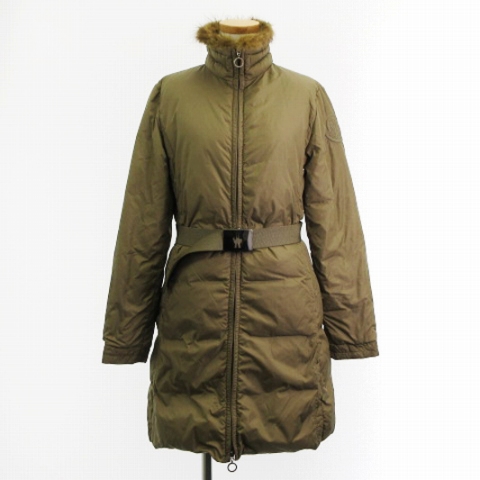 モンクレール MONCLER ダウン コート ジャケット ベルト付き ジップ 