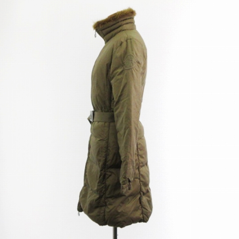 モンクレール MONCLER ダウン コート ジャケット ベルト付き ジップ 