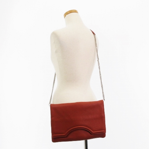 タサキ 田崎 TASAKI 良品 reliquiae ショルダーバッグ クラッチ 2WAY 