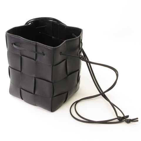 ボッテガヴェネタ BOTTEGA VENETA 美品 スモール カセット クロス  