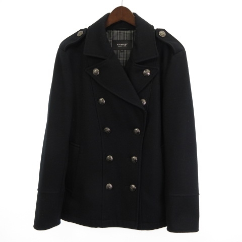 バーバリーブラックレーベル BURBERRY BLACK LABEL ナポレオンPコート  