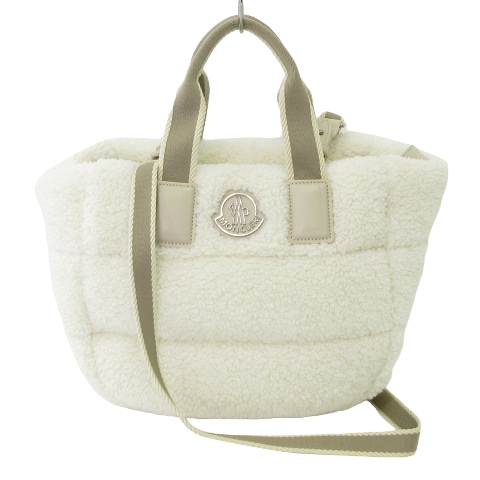 モンクレール MONCLER 美品 23AW MINI CARADOC ミニ トートバッグ 2WAY 