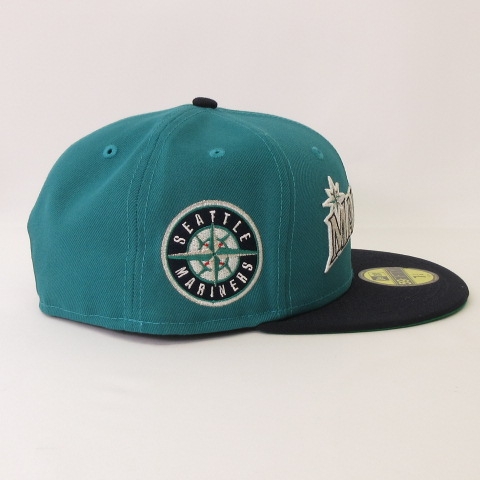 NEW ERA シアトルマリナーズキャップサイズ8/NVY/メンズ