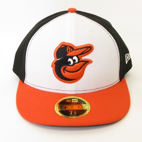 ニューエラ NEW ERA 美品 59FIFTY LOW PROFILE MLB ボルティモア