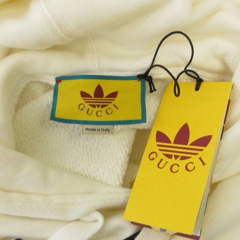 未使用品 グッチ GUCCI × アディダス ADIDAS タグ付き 22AW ロゴ  
