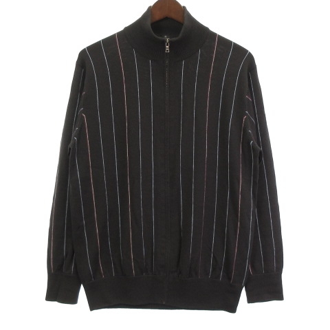 ポールスミス PAUL SMITH 美品 ニット ジップアップ セーター 
