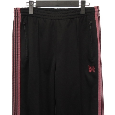 【美品】NEEDLES LQ229 ナロー トラックパンツ　M ブラックピンク 楽天市場】Needles ニードルス TRACK PANTS トラックパンツ
