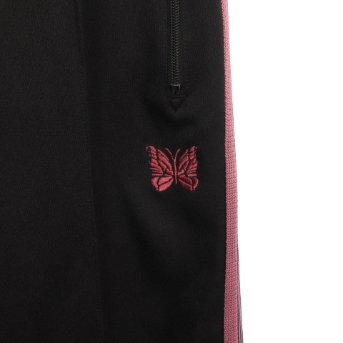 【美品】NEEDLES LQ229 ナロー トラックパンツ　M ブラックピンク 楽天市場】Needles ニードルス TRACK PANTS トラックパンツ
