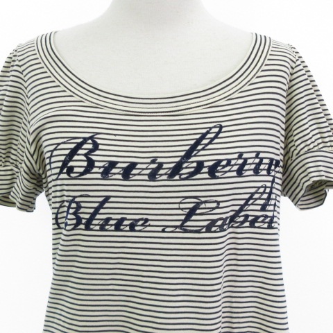バーバリー BURBERRY チュニック ネイビー×ホワイト ボーダー バーバリー BURBERRY チュニック ネイビー×ホワイト ボーダー