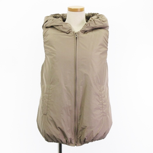 FEMME ファッション theory フード付き ダウンベスト S